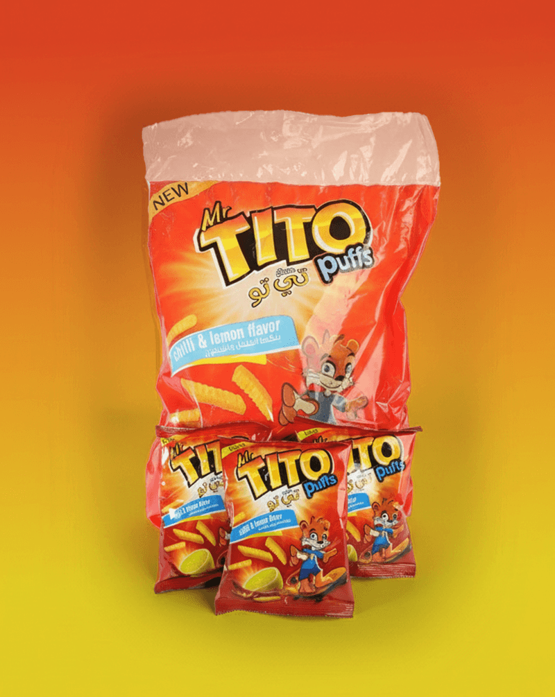 3 Tito Chili Lemon 20X18G